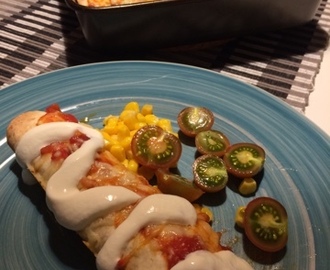 Enchilada med köttfärs