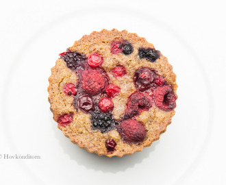 Vegan and Gluten-Free Berry Cakes