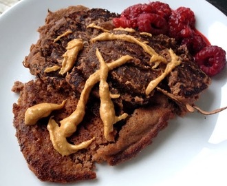 Proteinpannkaka med chokladsmak (glutenfri)