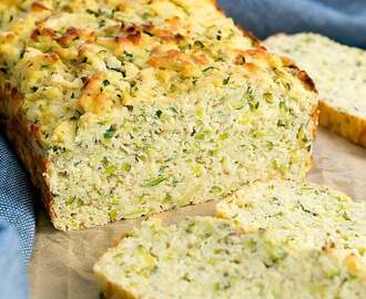 Garlic Parmesan Zucchini Bread (Keto, Gluten Free)