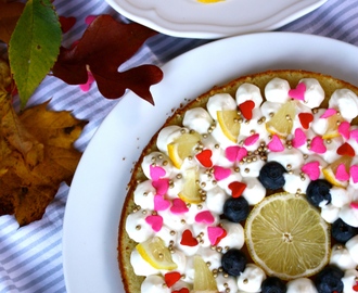 Lemon Sticky Cake with Lime Frosting – Citron Kladdkaka med Lime Frosting