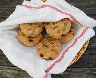 Glutenfria nyttiga fruktbröd