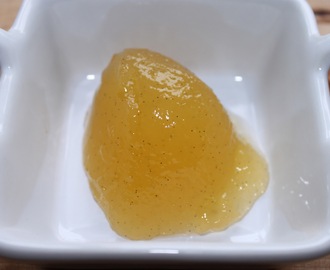 Päronmarmelad med vanilj
