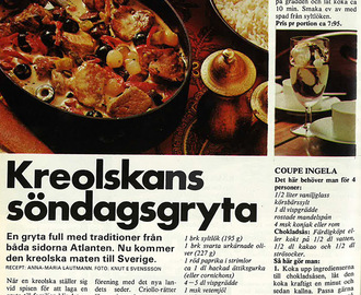 70-talsklassikern Kreolskans gryta