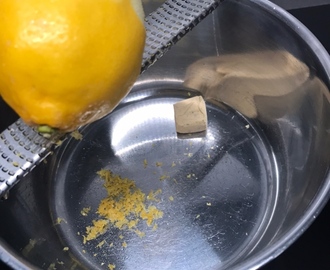 Lax med citronsås
