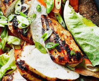 Miso-marinated chicken