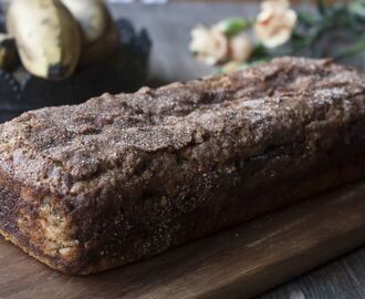 Cinnamon filled banana bread ~ Kanel fylld bananbröd