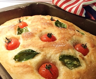 Leilas enkla focaccia