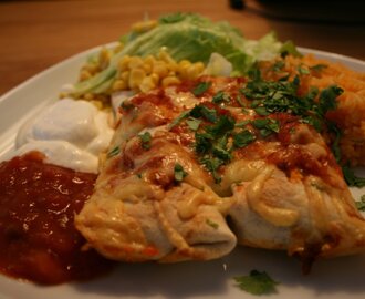 Suveräna enchiladas, kort och gott