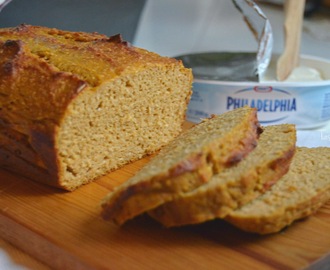 Pumpkin coconut protein bread