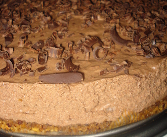 Chokladbakelse/Chokladcheesecake