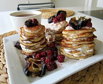 Healthy bananapancakes