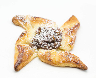 Star-Shaped Finnish Christmas Tart