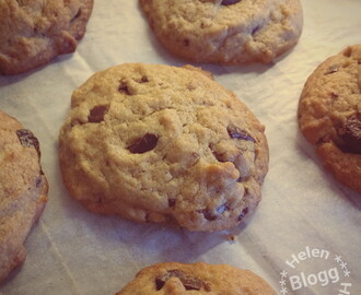 Chocolate chip cookies från tv-serien Vänner #recept #chocolatechipcookies #friends #vänner