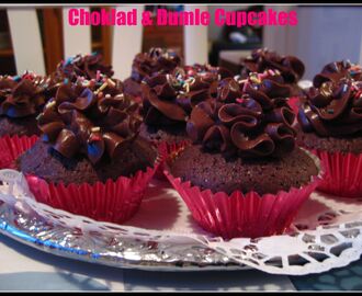 Choklad & Dumle Cupcakes