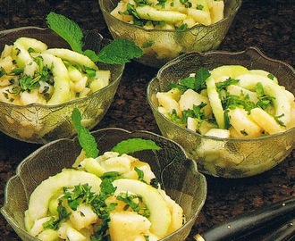 Dagens recept: Potatissallad med grönt