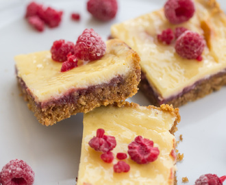 Raspberry-Lime Cheesecake Squares