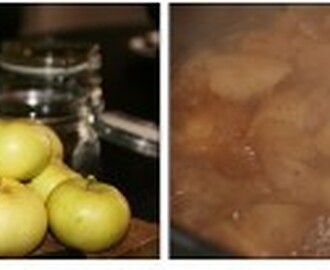 TEMA ÄPPLE – äppelmos med kanel