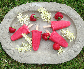 Nyttiga och supergoda smoothieglassar… barnens favorit!!!