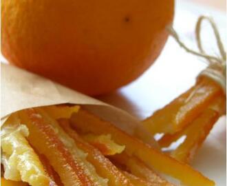 Candied Orange Peel....smak av sommar med apelsinskal godis