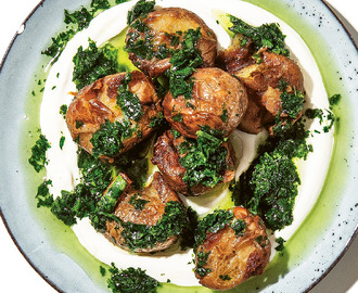 Friterad potatis med gremolata