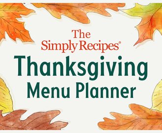 Thanksgiving Menu Planner |