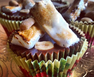 PB S’mores cupcakes