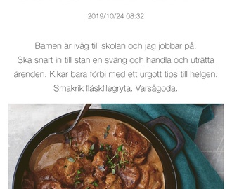 Från Jenny’s matblogg