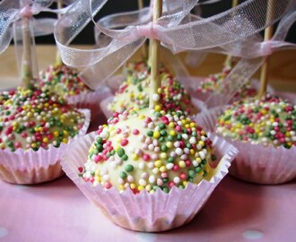 Cake Pops med citronsmak