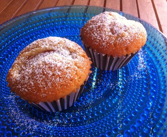 Muffins med nektariner