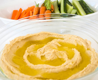 Hummus – Klassiskt enkelt recept som alla lyckas med