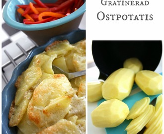 Recept - Gratinerad ostpotatis