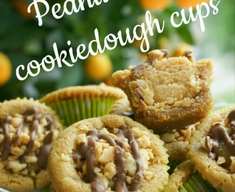 Peanutbutter cookiedough cups
