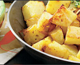 Vitlöksrostad potatis
