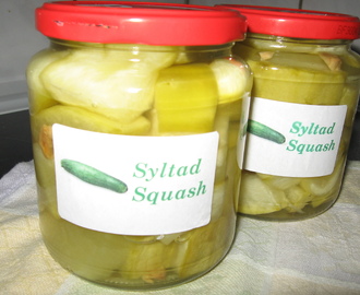 Syltad squash