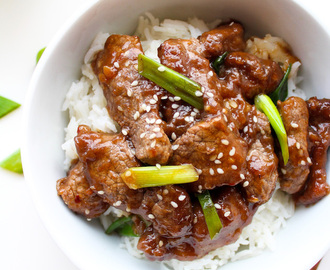 Paleo Mongolian Beef (Whole30 Compliant)