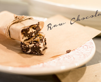 Raw Chocolate Walnut Fudge