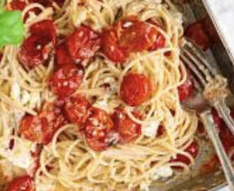 Tomat och fetaost pasta
