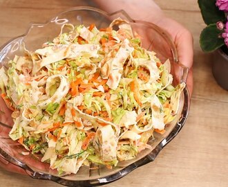Salat in 10 Minuten! Machen Sie es und Sie müssen nichts mehr zum Abendessen kochen! #183