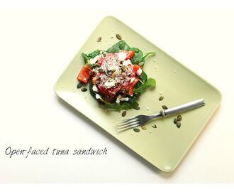 Lyxig tonfisksmörgås