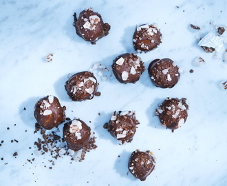 Kakdeg med choklad och mint