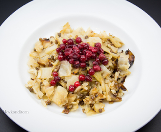 Cabbage Casserole with Lentils