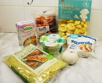 Snabb vegetarisk pasta