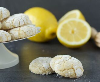 Lemon Crinkle Cookies