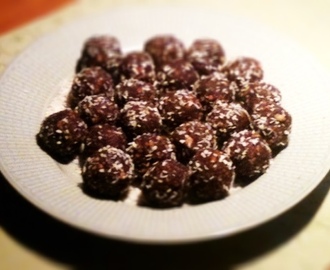 Rawfood chokladbollar