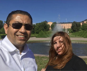 På Uppsala slott med Sheik Aliur Rahman