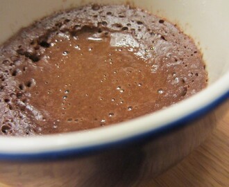Varm chokladpudding