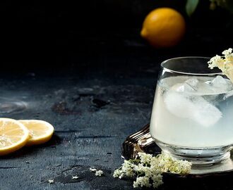 Gin och tonic med fläder – recept på fräsch drink