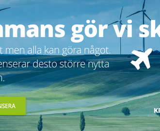 Stort nytt samarbete med Klimatkompensera.se