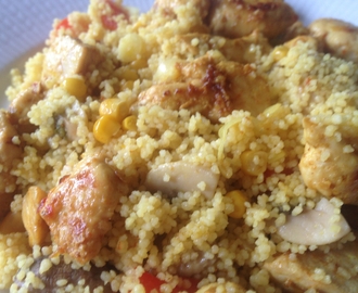 Couscous med kyckling